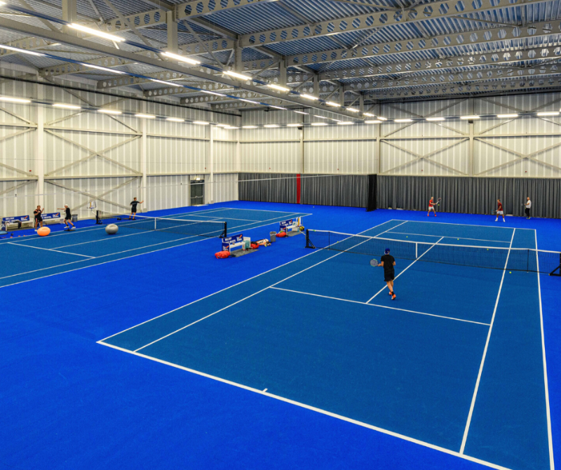Hardcourt binnen tennisbanen NTC de Kegel Amstelveen